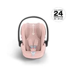 Cybex Cloud T I-Size PLUS Car Seat - Peach Pink -Baby Products Store cybex car seats cybex cloud t i size plus car seat peach pink 4063846403110 32375359111304