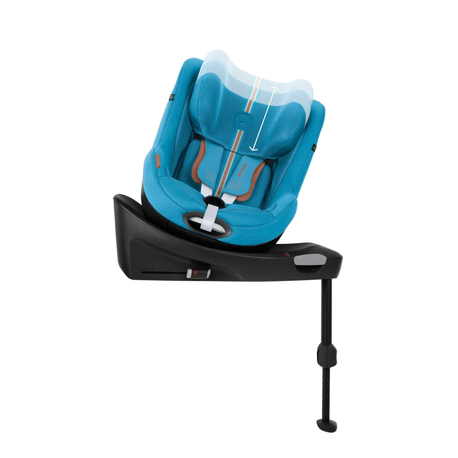 Cybex Sirona Gi I-Size PLUS Car Seat - Beach Blue 7 Cybex Sirona Gi I-Size PLUS Car Seat - Beach Blue - Image 5