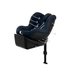 Cybex Sirona Gi I-Size PLUS Car Seat - Ocean Blue -Baby Products Store cybex car seats cybex sirona gi i size plus car seat ocean blue 4063846300761 32355760472200