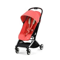 Cybex Orfeo Compact Stroller Inc Raincover - Hibiscus Red