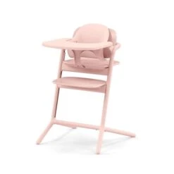 Cybex LEMO 4 In 1 Highchair Set - Pearl Pink -Baby Products Store cybex highchairs cybex lemo 4 in 1 highchair set pearl pink 4063846171378 31351343087752
