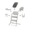 Cybex LEMO 4 In 1 Highchair Set - Suede Grey