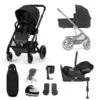 Cybex Balios S Lux Luxury Cloud T Bundle - Moon Black -Baby Products Store cybex prams pushchairs cybex balios s lux luxury cloud z2 bundle moon black 31864890032264