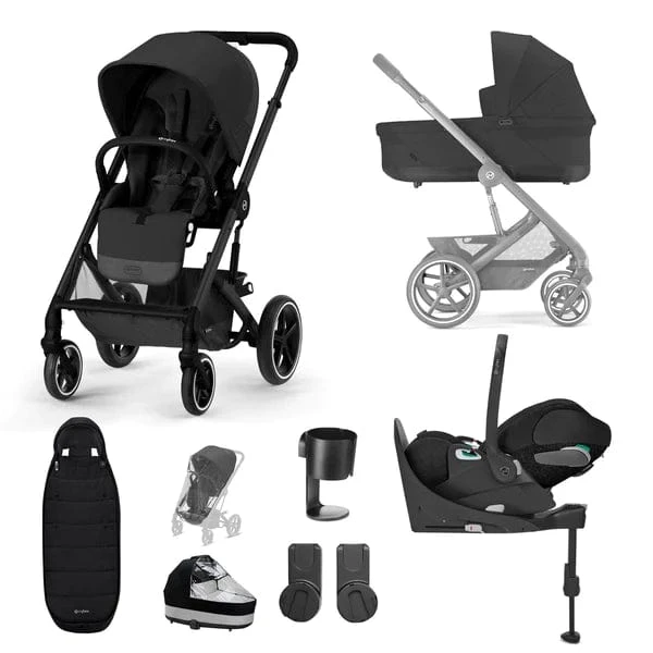 Cybex Balios S Lux Luxury Cloud T Bundle - Moon Black 3 Cybex Balios S Lux Luxury Cloud T Bundle - Moon Black