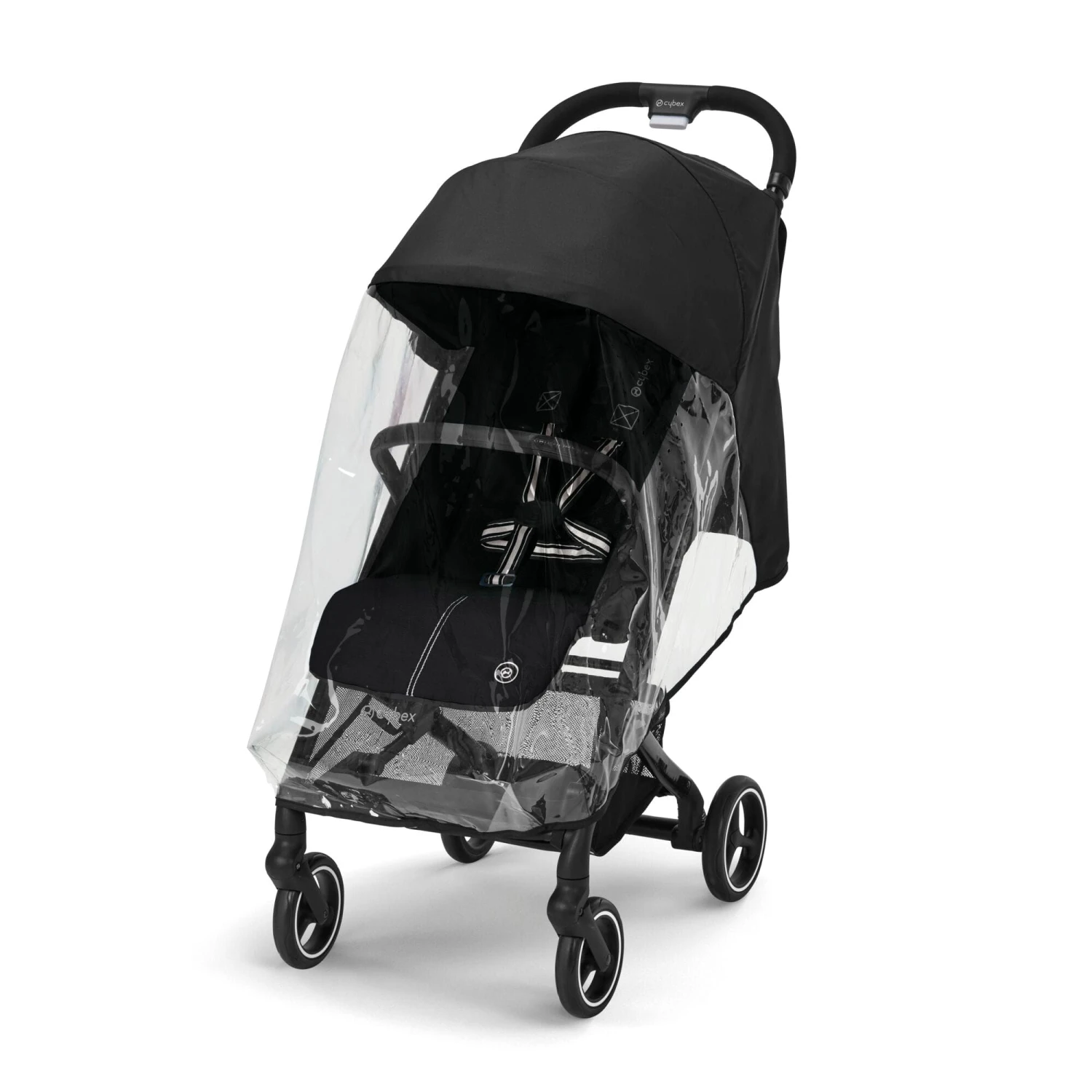 Cybex Beezy Compact Pushchair With Raincover - Hibiscus Red (2023) 10 Cybex Beezy Compact Pushchair With Raincover - Hibiscus Red (2023) - Image 8