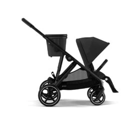 Cybex Gazelle S Double Tandem Pushchair - Black / Moon Black -Baby Products Store cybex prams pushchairs cybex gazelle s double tandem pushchair black moon black 32177482006664