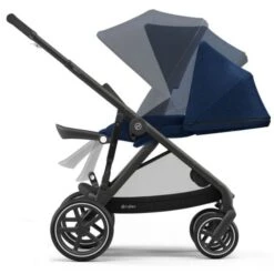 Cybex Gazelle S Double Tandem Pushchair - Black / Navy -Baby Products Store cybex prams pushchairs cybex gazelle s double tandem pushchair black navy 32376661803144