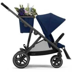 Cybex Gazelle S Double Tandem Pushchair - Black / Navy -Baby Products Store cybex prams pushchairs cybex gazelle s double tandem pushchair black navy 32376661868680