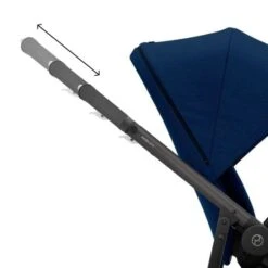 Cybex Gazelle S Double Tandem Pushchair - Black / Navy -Baby Products Store cybex prams pushchairs cybex gazelle s double tandem pushchair black navy 32376662098056