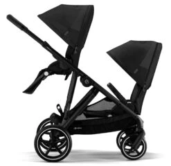 Cybex Gazelle S Twin Pushchair - Black / Moon Black -Baby Products Store cybex prams pushchairs cybex gazelle s twin pushchair black moon black 32616730558600