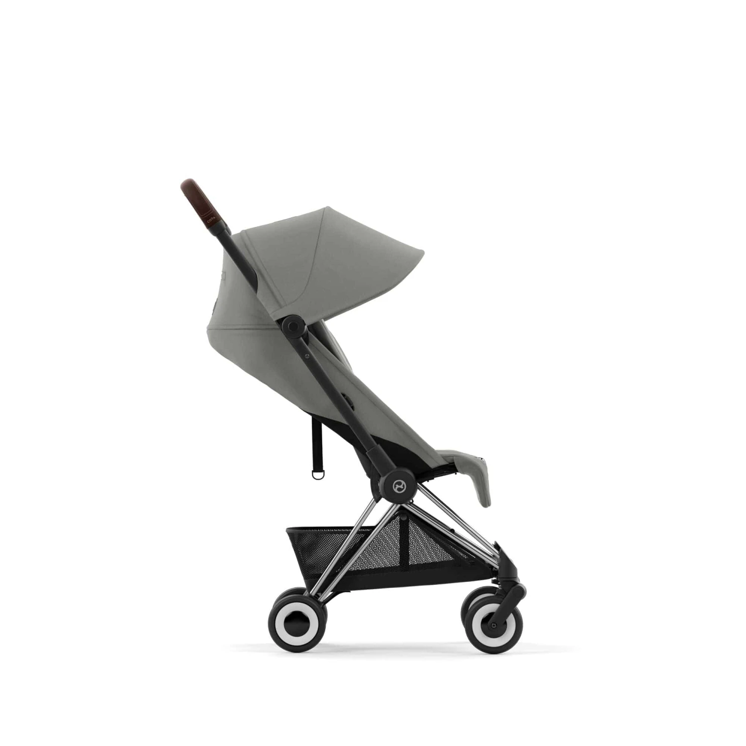 Cybex COYA Stroller - Chrome/Mirage Grey 5 Cybex COYA Stroller - Chrome/Mirage Grey - Image 3
