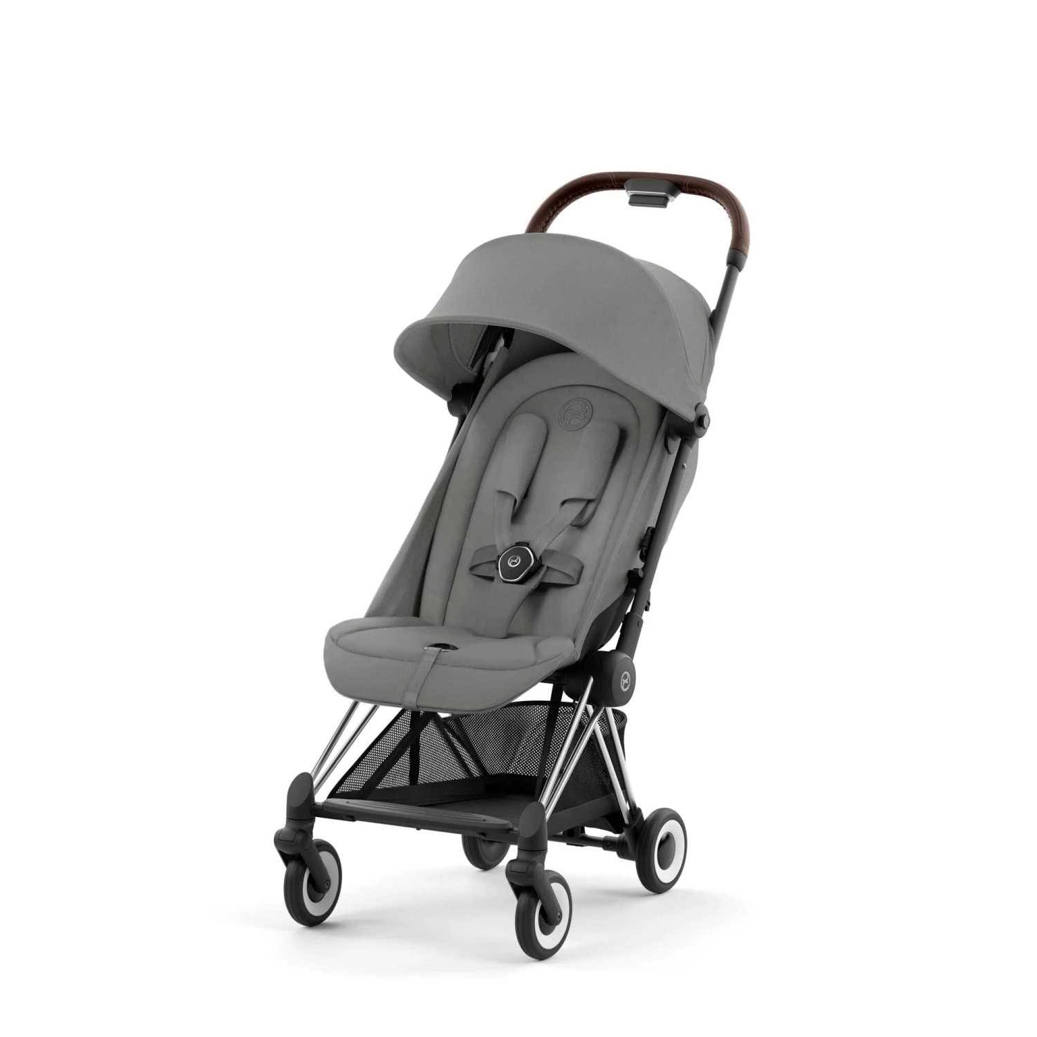 Cybex COYA Stroller - Chrome/Mirage Grey 3 Cybex COYA Stroller - Chrome/Mirage Grey