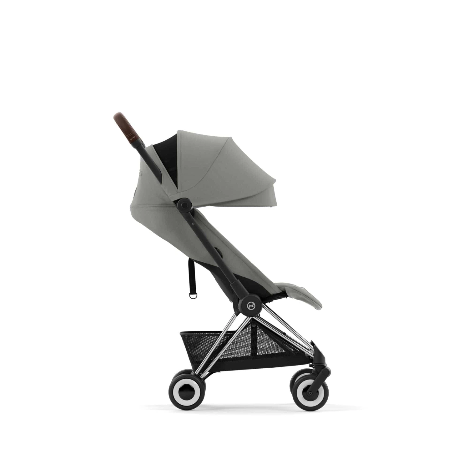 Cybex COYA Stroller - Chrome/Mirage Grey 6 Cybex COYA Stroller - Chrome/Mirage Grey - Image 4