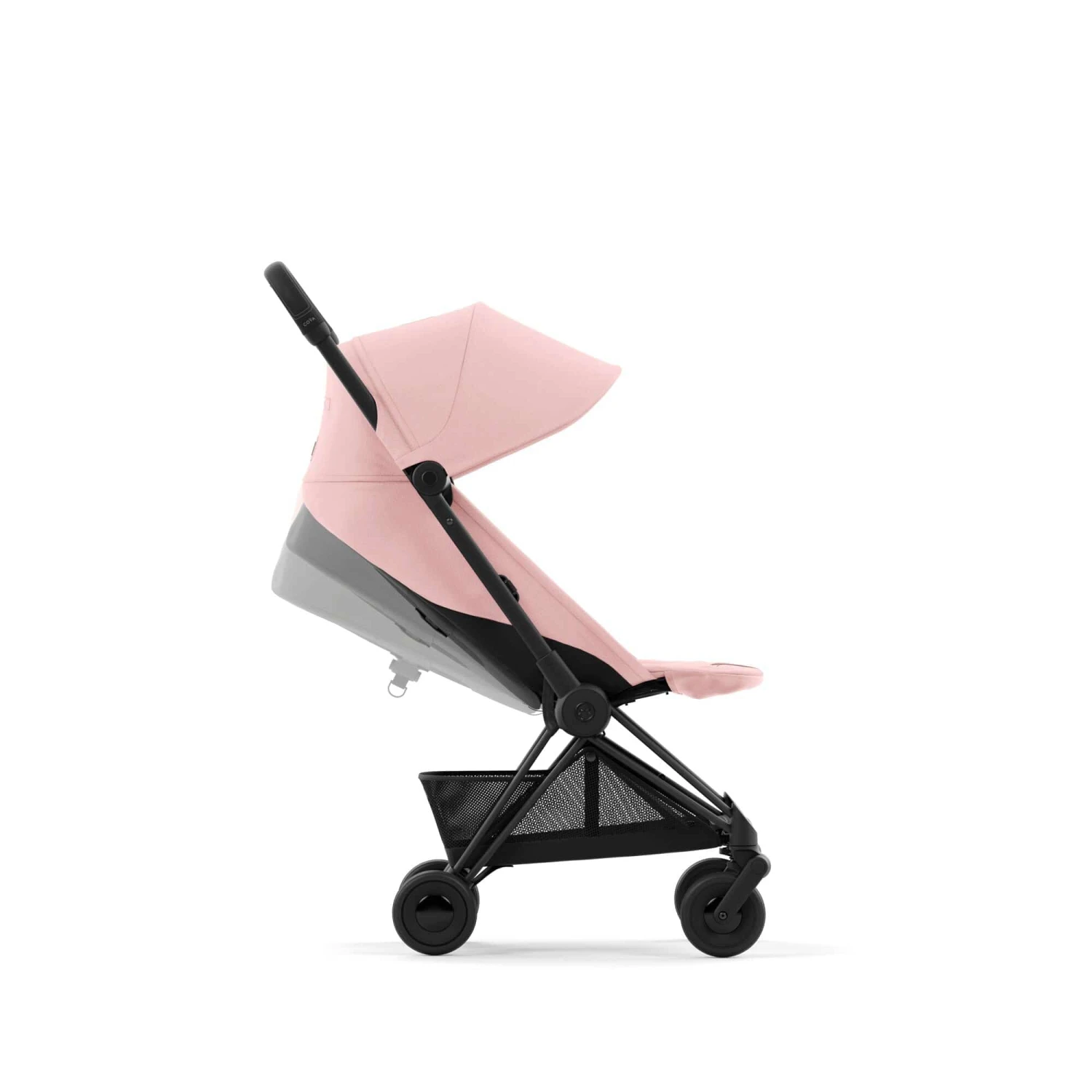 Cybex COYA Stroller - Matt Black/Peach Pink 7 Cybex COYA Stroller - Matt Black/Peach Pink - Image 5