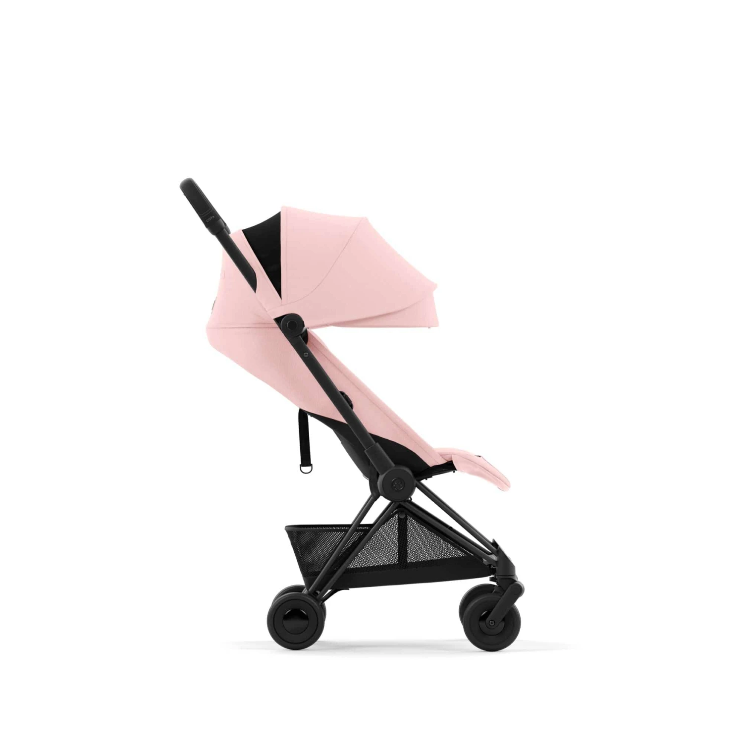 Cybex COYA Stroller - Matt Black/Peach Pink 6 Cybex COYA Stroller - Matt Black/Peach Pink - Image 4