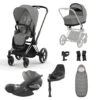 Cybex Priam Cloud T I-Size Bundles - Mirage Grey (2023) 2 Cybex Priam Cloud T I-Size Bundles - Mirage Grey (2023) -Baby Products Store cybex travel systems chrome black cybex priam cloud t i size bundles mirage grey 2023 32441110036616