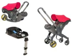 Doona Car Seat & Isofix Base - Flame Red