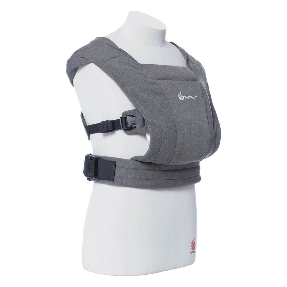 Ergobaby Embrace Newborn Carrier - Soft Knit - Heather Grey 4 Ergobaby Embrace Newborn Carrier - Soft Knit - Heather Grey - Image 2