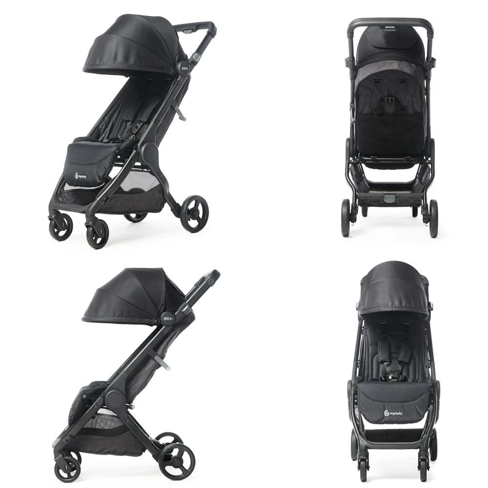 Ergobaby Metro+ Compact City Stroller - Black 8 Ergobaby Metro+ Compact City Stroller - Black - Image 6