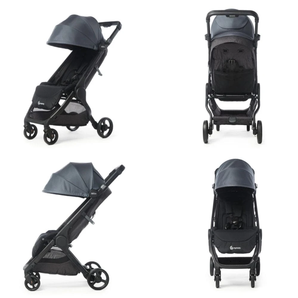 Ergobaby Metro+ Compact City Stroller With Carry Bag - Slate Grey 8 Ergobaby Metro+ Compact City Stroller With Carry Bag - Slate Grey - Image 6