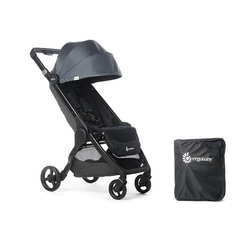 Ergobaby Metro+ Compact City Stroller With Carry Bag - Slate Grey 3 Ergobaby Metro+ Compact City Stroller With Carry Bag - Slate Grey
