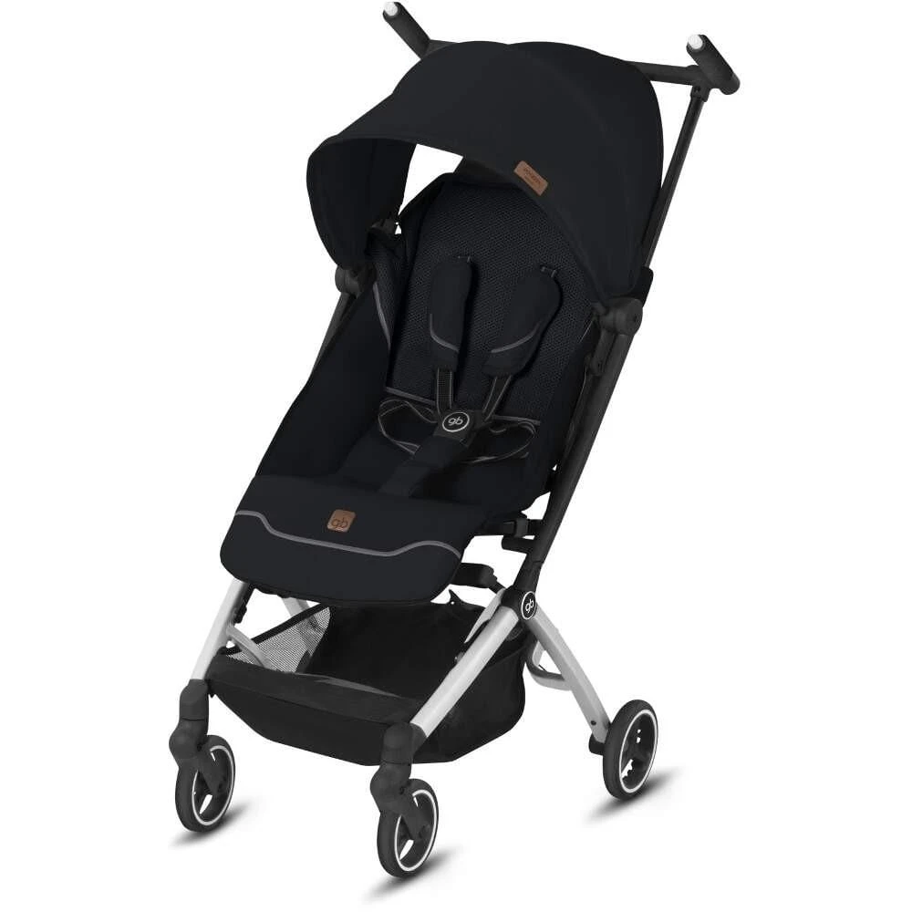 GB Pockit Plus All-City Stroller - Velvet Black With Raincover 3 GB Pockit Plus All-City Stroller - Velvet Black With Raincover