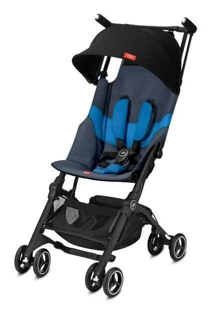 GB Pockit Plus All-Terrain Stroller - Night Blue With Raincover 3 GB Pockit Plus All-Terrain Stroller - Night Blue With Raincover