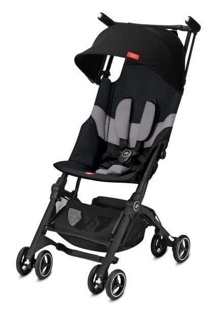 GB Pockit Plus All-Terrain Stroller With Raincover And Adapter - Velvet Black 4 GB Pockit Plus All-Terrain Stroller With Raincover And Adapter - Velvet Black - Image 2