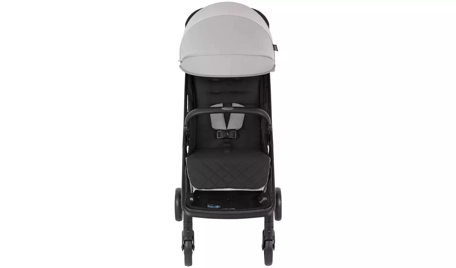 Graco Myavo Stroller With Raincover - Steeple Grey 4 Graco Myavo Stroller With Raincover - Steeple Grey - Image 2