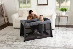 Graco FoldLite Travel Cot - Shadow -Baby Products Store graco travelcots graco foldlite travel cot shadow 5060624772382 30179930243208