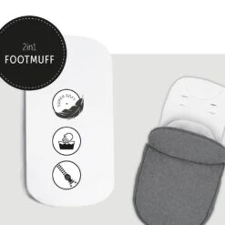 Hauck Atlantic Twin Pushchair - Melange Grey -Baby Products Store hauck double pushchairs hauck atlantic twin pushchair melange grey 4007923500019 28264426602632