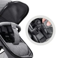Hauck Atlantic Twin Pushchair - Melange Grey -Baby Products Store hauck double pushchairs hauck atlantic twin pushchair melange grey 4007923500019 28264434761864