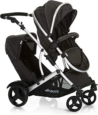 Hauck Duett 2 Double Pushchair - Black 3 Hauck Duett 2 Double Pushchair - Black