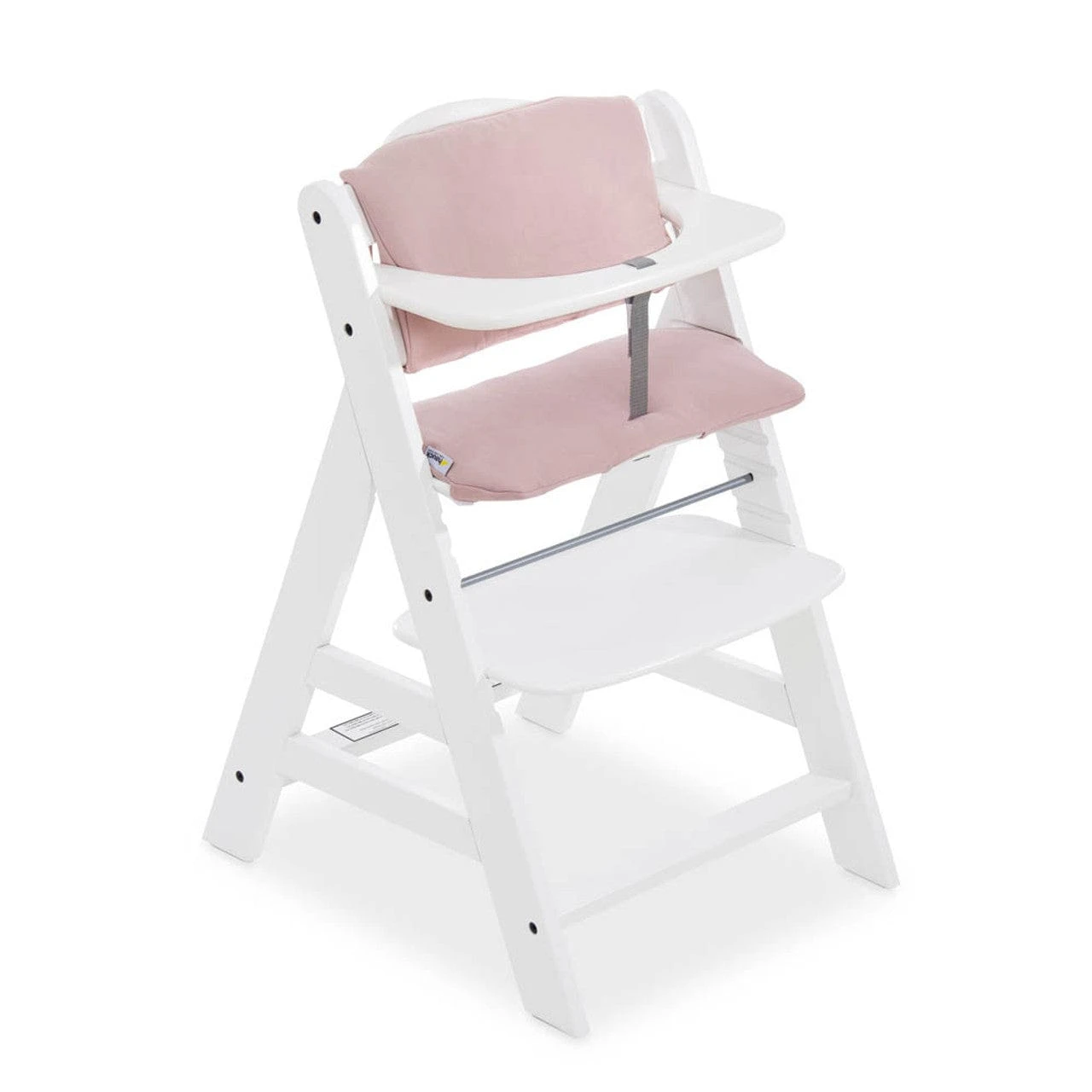 Hauck Alpha Highchair Seat Pad - Deluxe Stretch Rose 4 Hauck Alpha Highchair Seat Pad - Deluxe Stretch Rose - Image 2