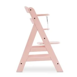 Hauck Alpha+ Wooden Highchair - Rose -Baby Products Store hauck highchairs hauck alpha wooden highchair rose 29289223815304