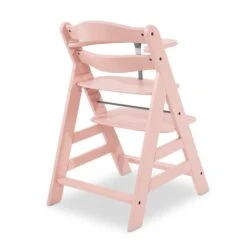 Hauck Alpha+ Wooden Highchair - Rose -Baby Products Store hauck highchairs hauck alpha wooden highchair rose 29289223979144