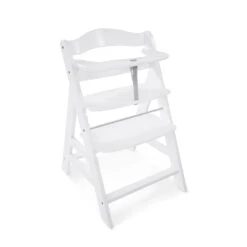 Hauck Alpha+ Wooden Highchair - White -Baby Products Store hauck highchairs hauck alpha wooden highchair white 4007923661161 17461646065800
