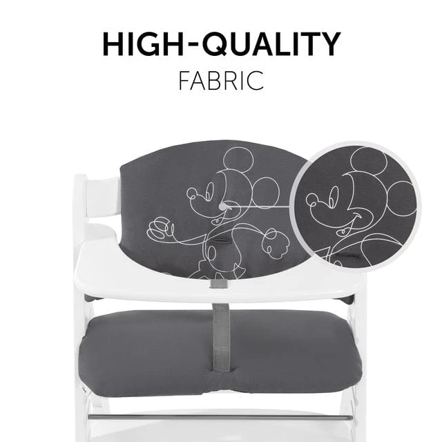 Hauck Highchair Pad Select - Mickey Mouse Anthracite 5 Hauck Highchair Pad Select - Mickey Mouse Anthracite - Image 3