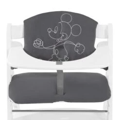 Hauck Highchair Pad Select - Mickey Mouse Anthracite