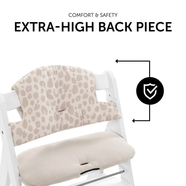 Hauck Highchair Pad Select - Muslin Leo Natural 6 Hauck Highchair Pad Select - Muslin Leo Natural - Image 4