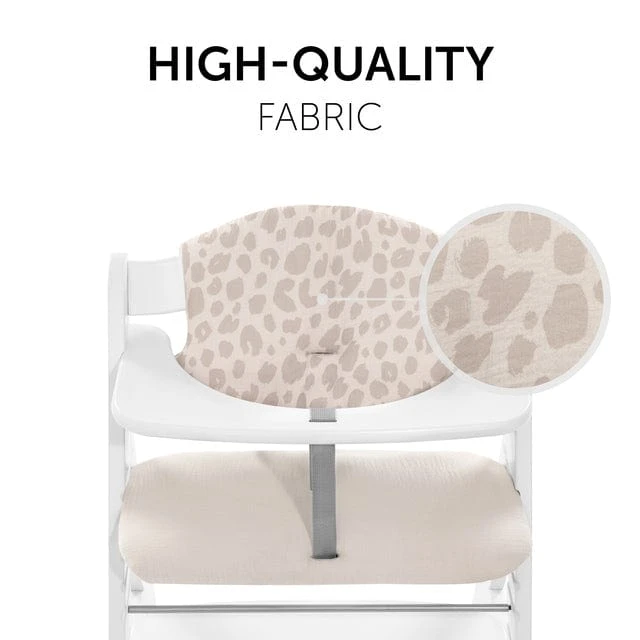 Hauck Highchair Pad Select - Muslin Leo Natural 5 Hauck Highchair Pad Select - Muslin Leo Natural - Image 3