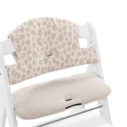 Hauck Highchair Pad Select - Muslin Leo Natural