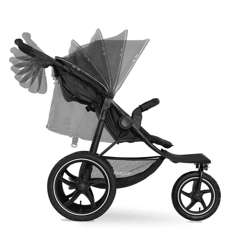 Hauck Runner 2 Pushchair - Black 8 Hauck Runner 2 Pushchair - Black - Image 6