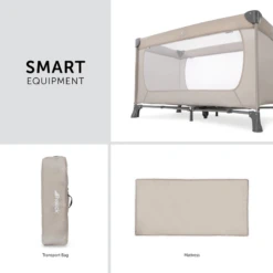 Hauck Dream N Play Travel Cot - Beige -Baby Products Store hauck travelcots hauck dream n play travel cot beige 4007923604144 30291837649032