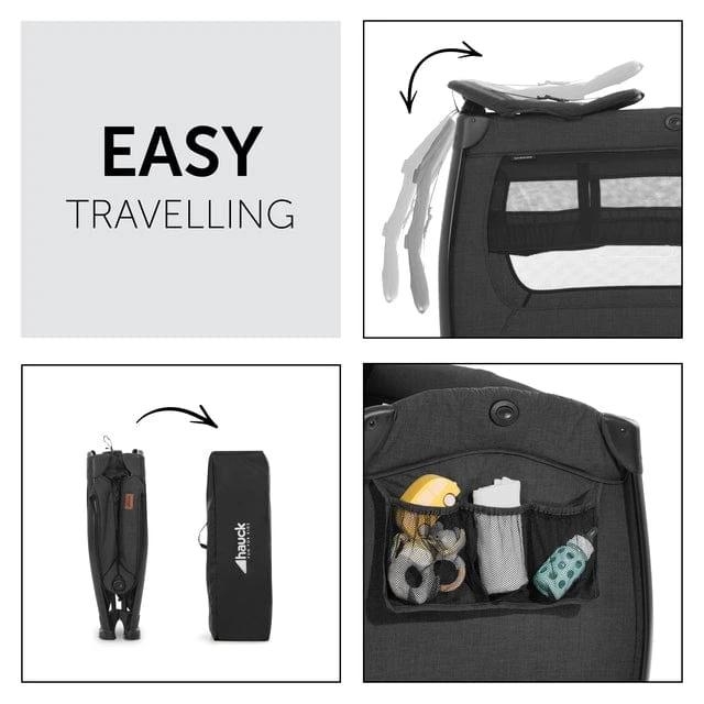 Hauck Play N Relax Center - Melange Black 6 Hauck Play N Relax Center - Melange Black - Image 4