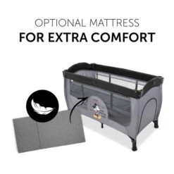 Hauck Sleep And Play Centre - Mickey Mouse Grey 15 Hauck Sleep And Play Centre - Mickey Mouse Grey -Baby Products Store hauck travelcots hauck sleep and play centre mickey mouse grey 31478553149576
