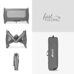 Hauck Sleep N Play Go Plus Travelcot - Grey -Baby Products Store hauck travelcots hauck sleep n play go plus travelcot grey 4007923600818 32577352237192