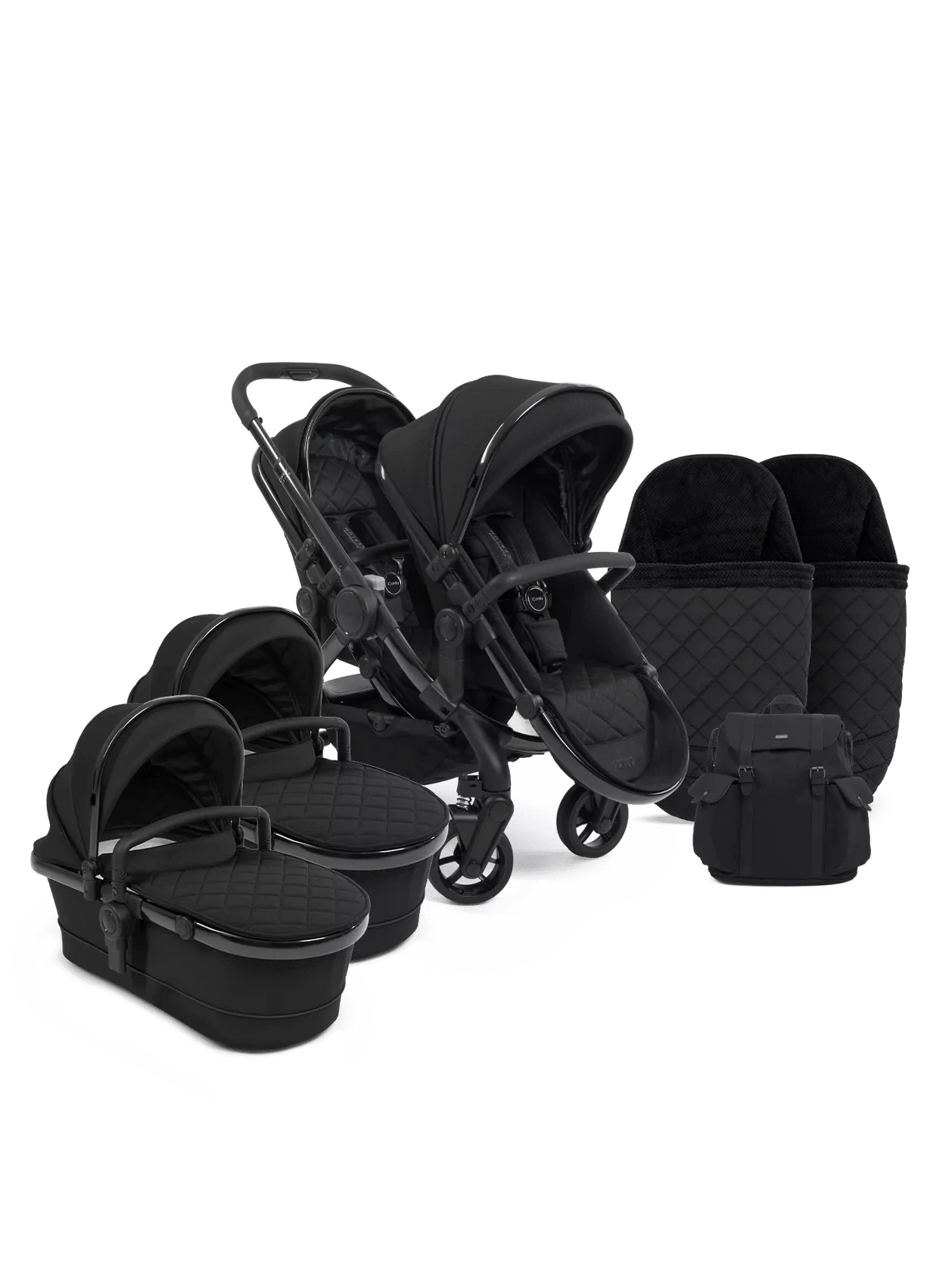 ICandy Peach 7 Designer Collection Twin Pushchair - Cerium 3 ICandy Peach 7 Designer Collection Twin Pushchair - Cerium