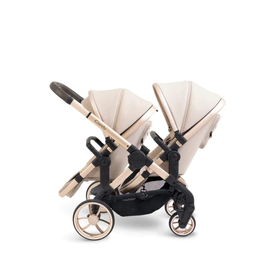 ICandy Peach 7 Double Pushchair - Biscotti 5 ICandy Peach 7 Double Pushchair - Biscotti - Image 3
