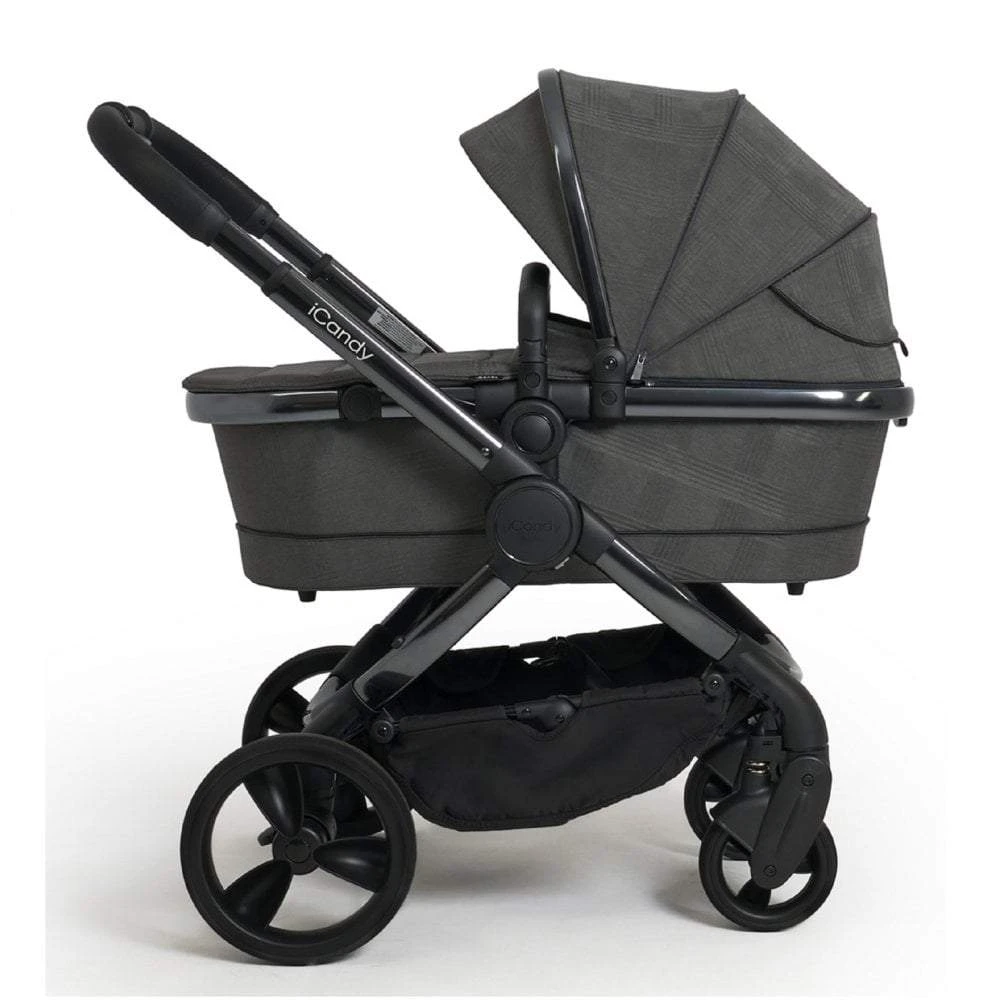 ICandy Peach Pushchair And Bag - Phantom/Dark Grey Check 5 ICandy Peach Pushchair And Bag - Phantom/Dark Grey Check - Image 3